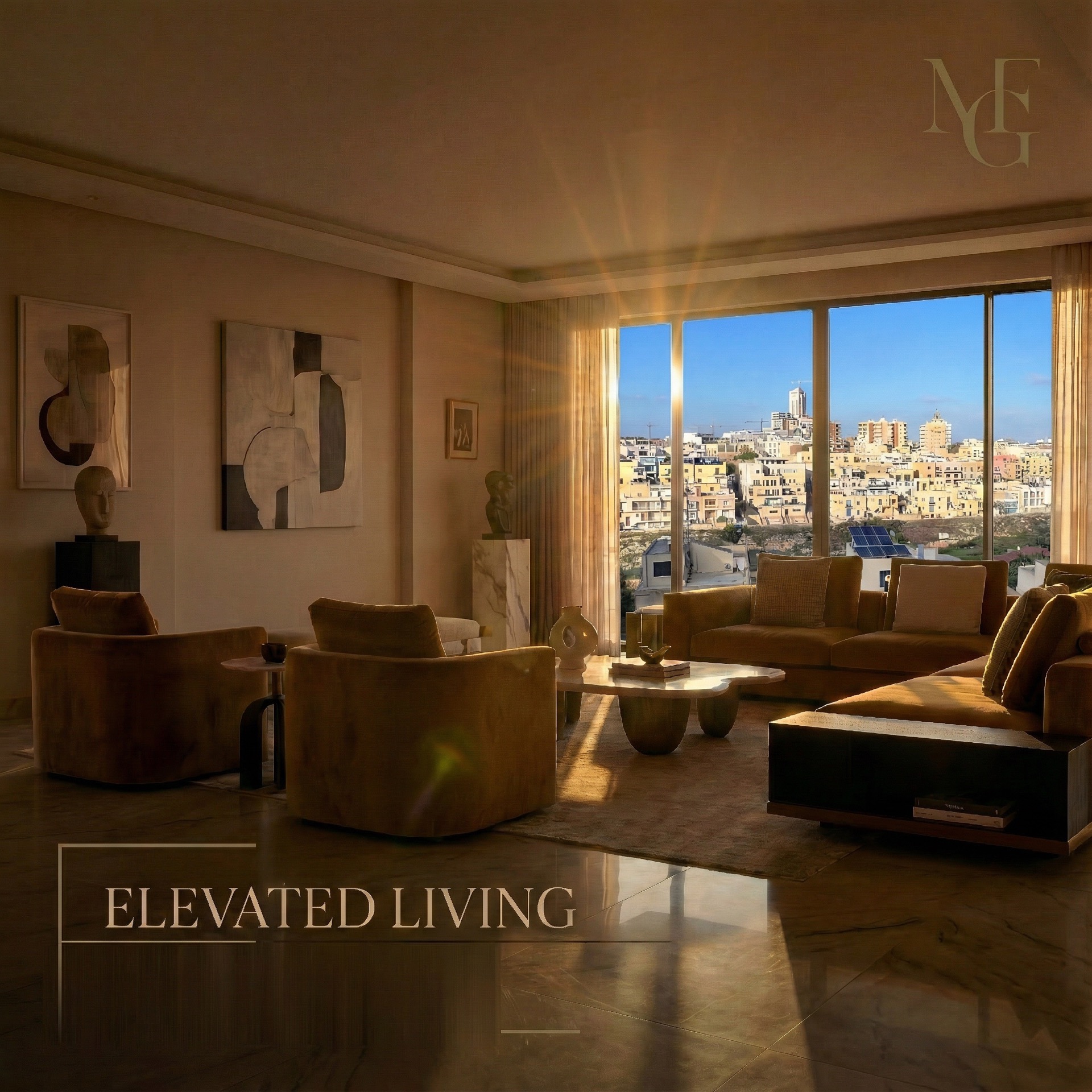 Mike's Court living room